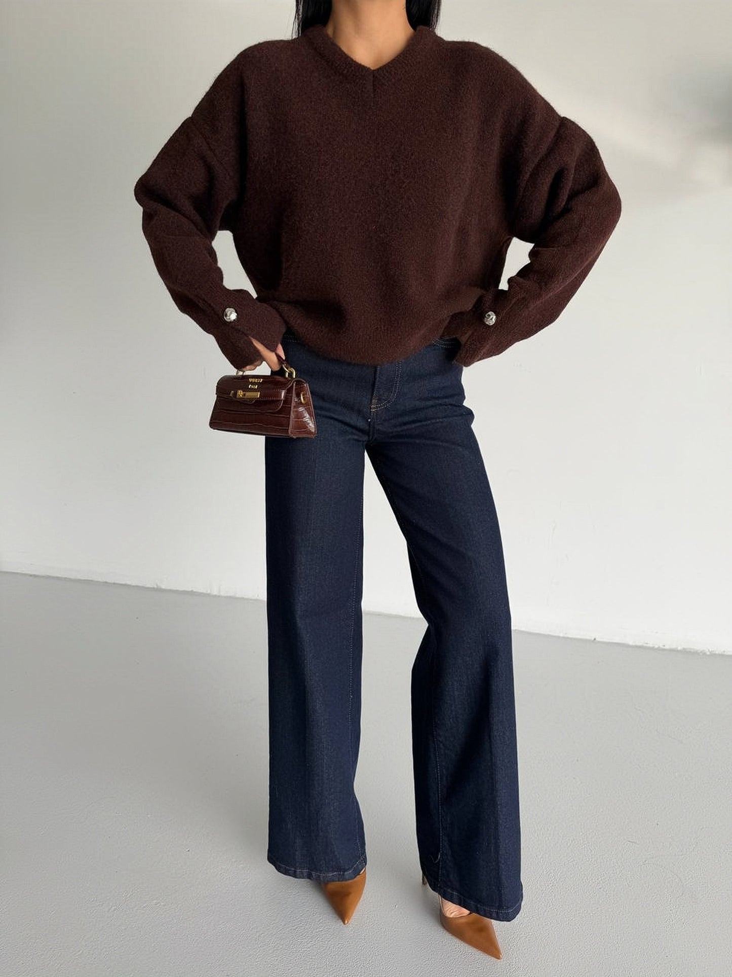 Melted Chocolate Sweater