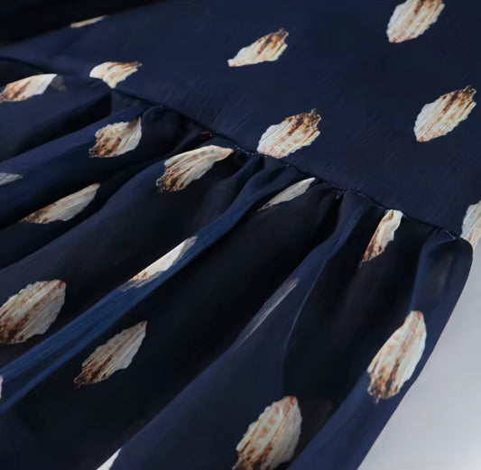 Midnight Raindrops Dress