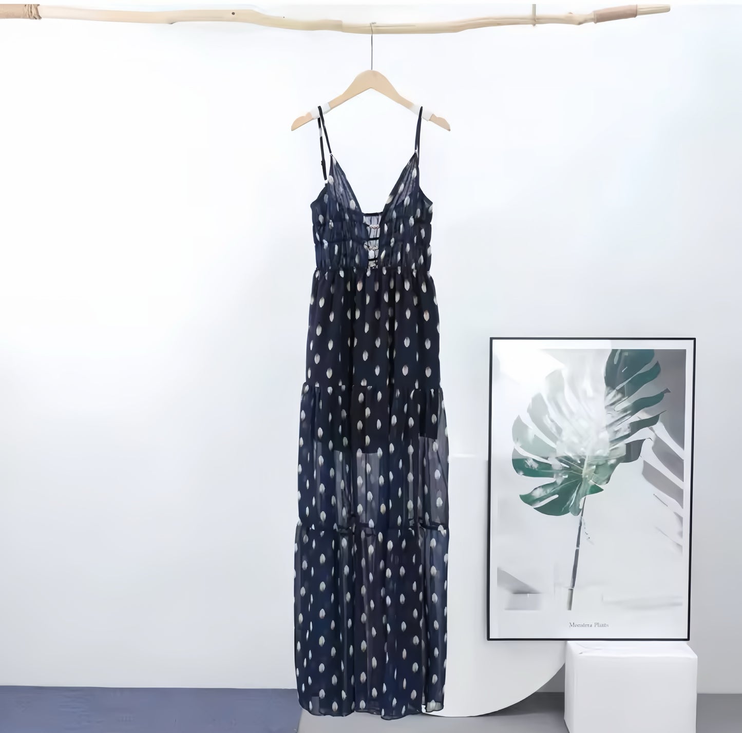 Midnight Raindrops Dress