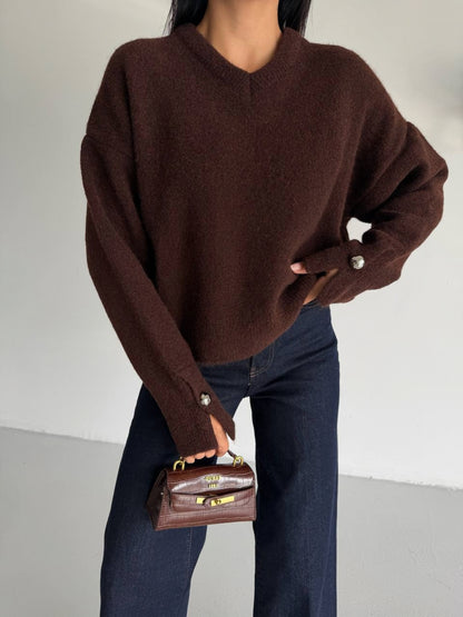 Melted Chocolate Sweater