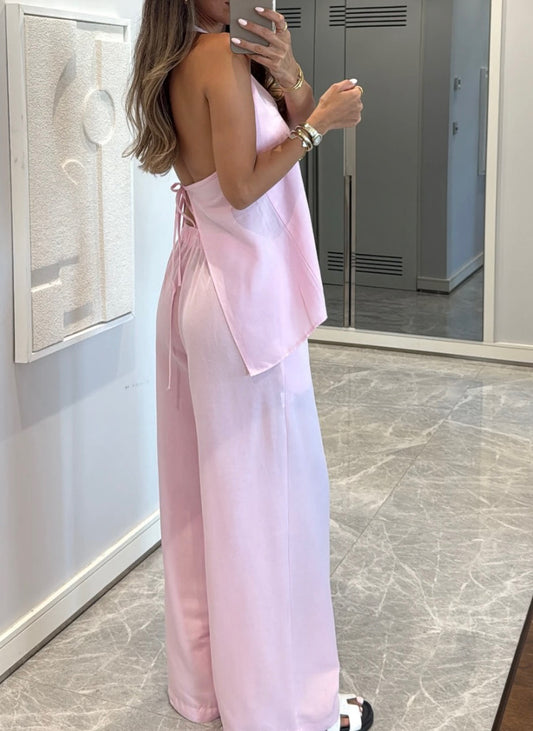 Flamingo Linen set