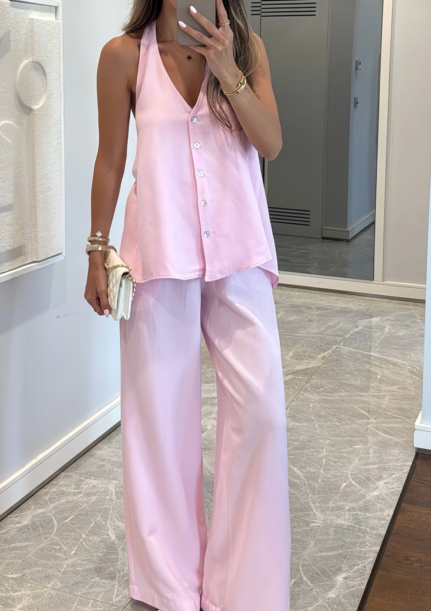 Flamingo Linen set
