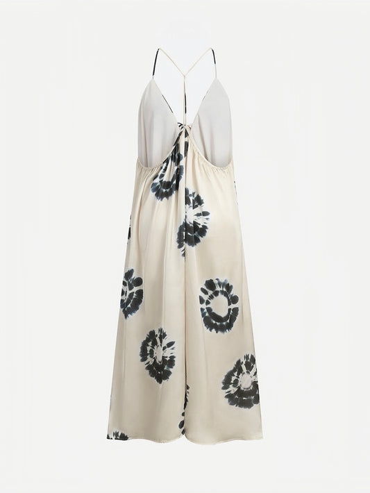 Smth White Smth Blue Dress