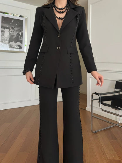 Black Pearl 2 piece suit