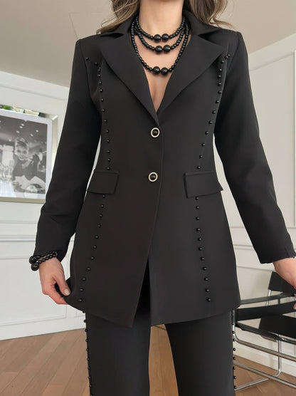 Black Pearl 2 piece suit