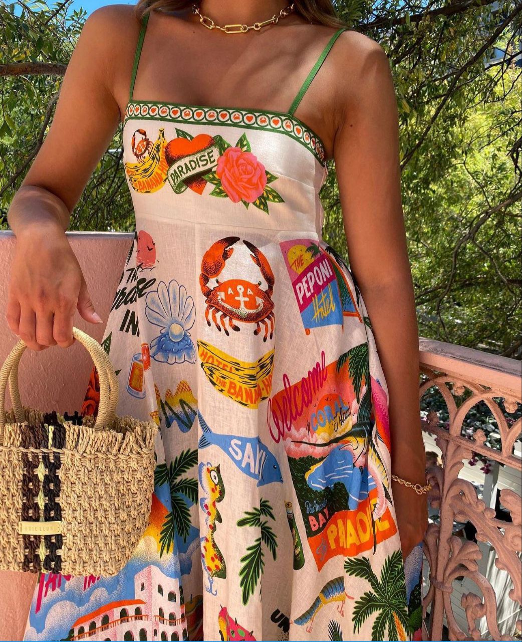 The Paradise inn dress